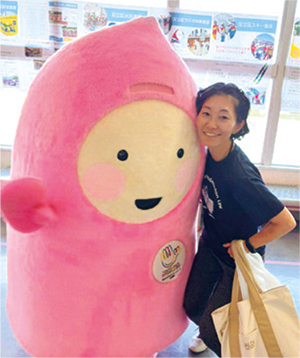 区のイベントに参加したときの岸本さん