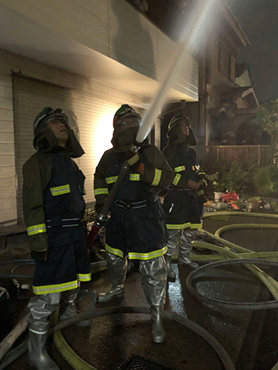消防団の活動写真：足立消防団その5