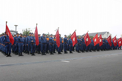 消防団の活動写真：足立消防団その6