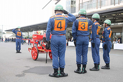 消防団の活動写真：足立消防団その7