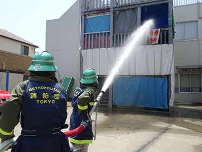 消防団の活動写真：西新井消防団その1