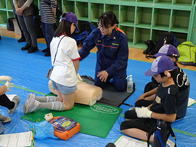 消防団の活動写真：西新井消防団その4