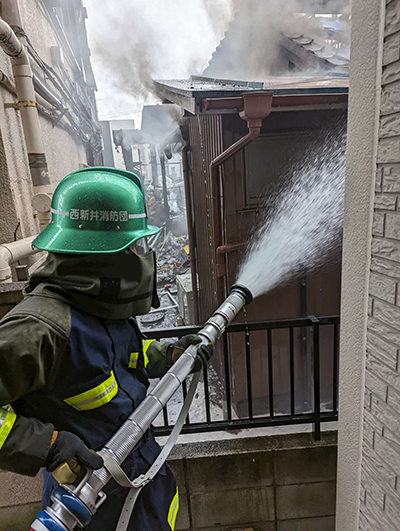 消防団の活動写真：西新井消防団その5