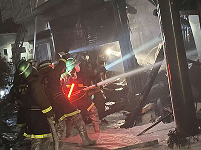 消防団の活動写真：西新井消防団その6