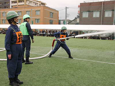 消防団の活動写真：千住消防団その7