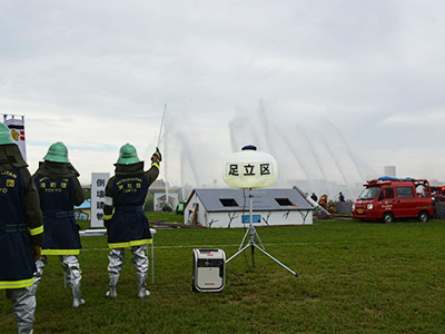 消防団の活動写真：千住消防団その8