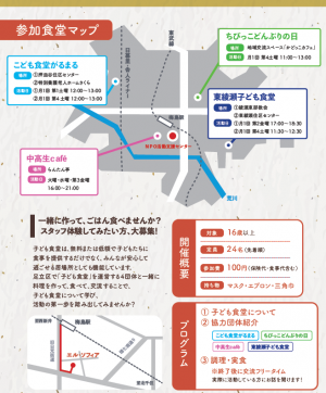 子ども食堂スタッフ体験チラシ裏