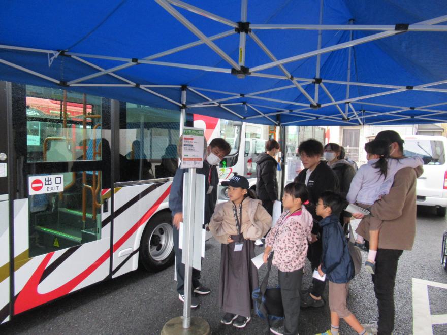 乗り方教室（バス停説明）
