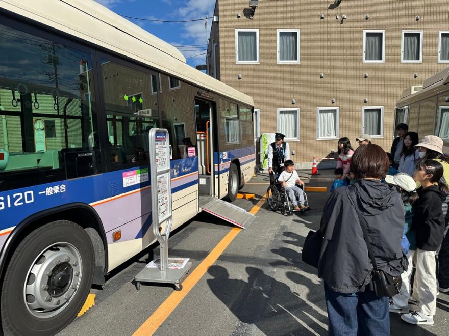 乗り方教室（車椅子体験）