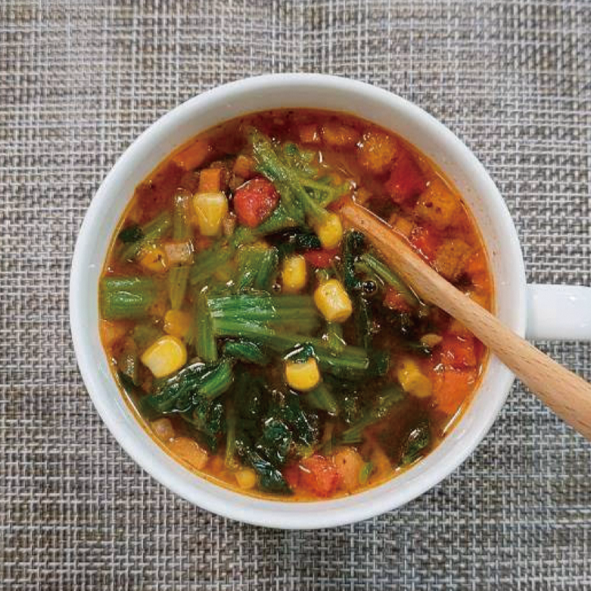 野菜マシマシミネストローネ