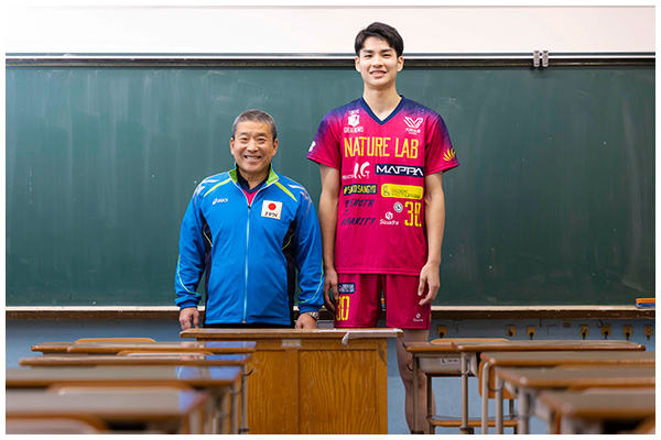 恩師・日笠先生（渕江中学校）から