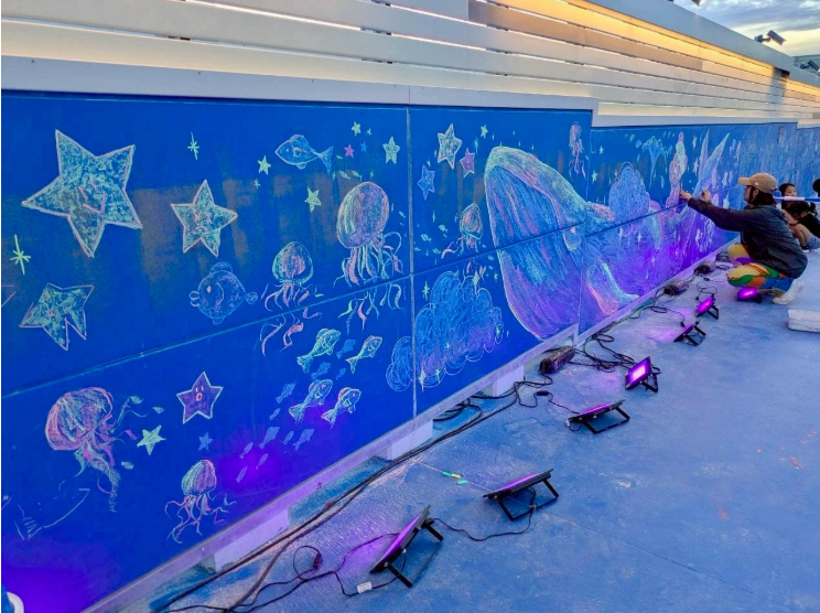 チョークアート