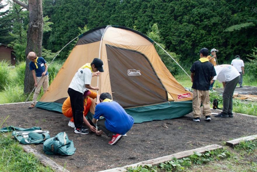 テント講習（R6御殿場）
