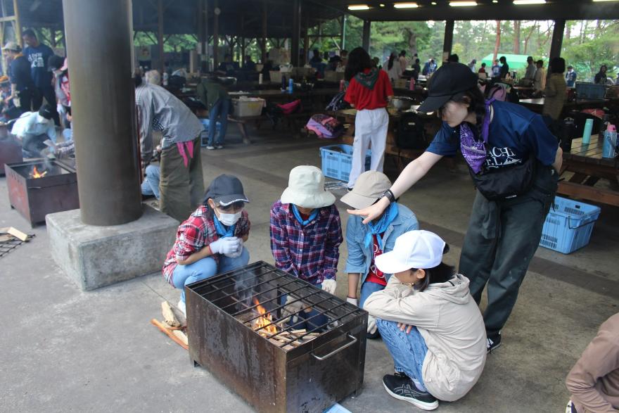 かまど講習（R5御殿場）