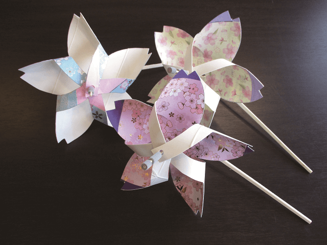 桜のかざぐるま