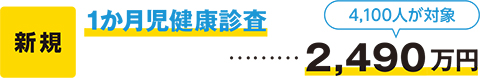１か月児健康診査