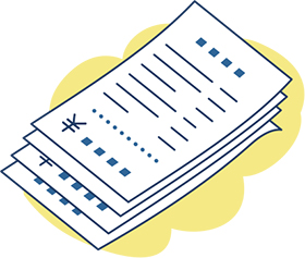 レシートde商品券のイメージ