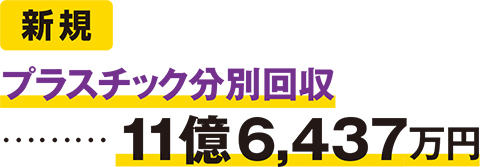 プラスチック分別回収