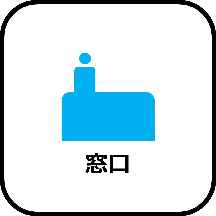 窓口