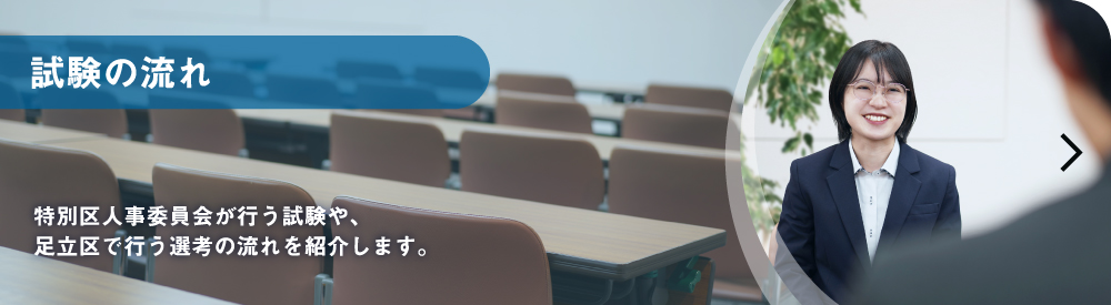 試験の流れ