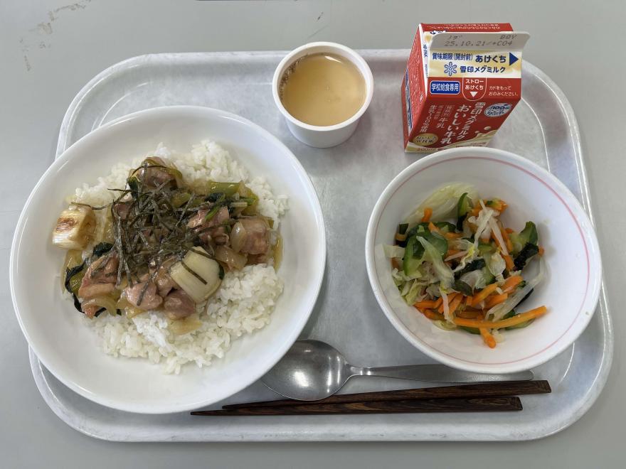 千住葱の焼き鳥丼