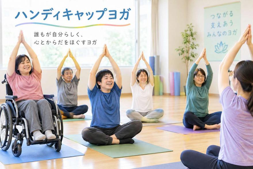スイムスポーツセンターハンディキャップヨガ