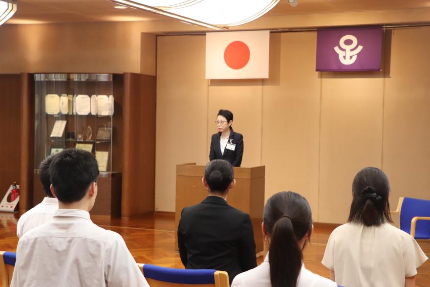 区長からの言葉