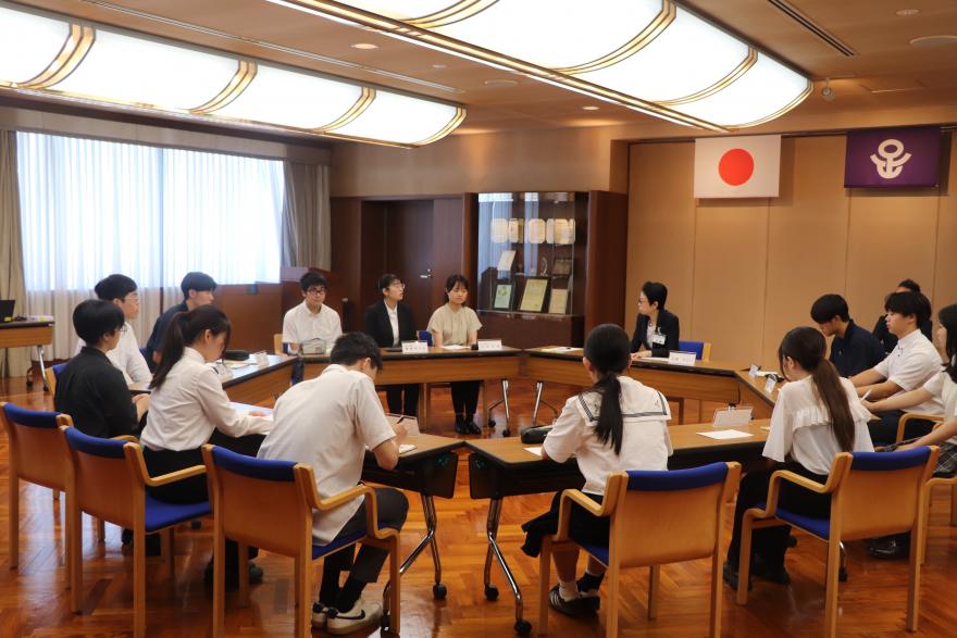 区長との意見交換