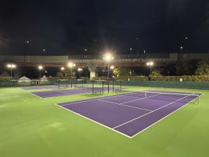 江北公園テニスコート写真