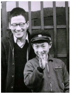 兄の大さん(左)と武さん(右)-北野武-